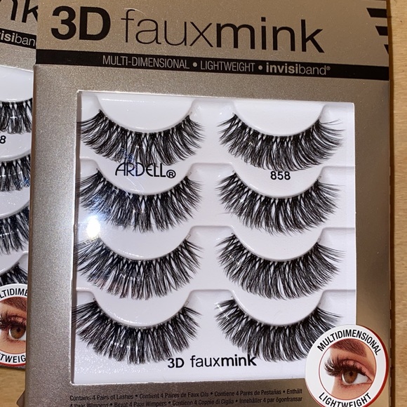 Ardell 3D Faux Mink Lashes 858 (1) - Picture 1 of 3